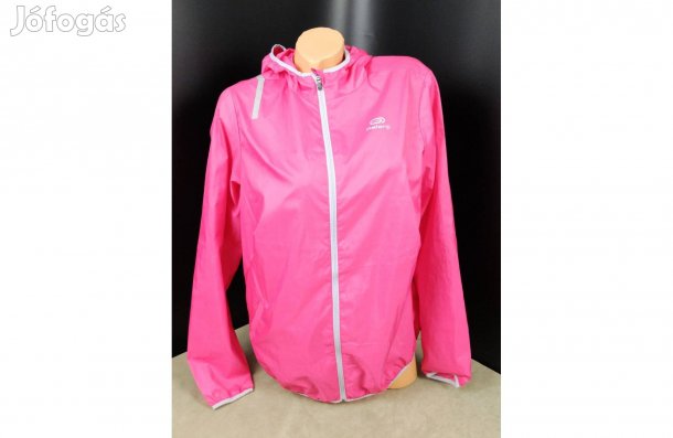 Decathlon pink vékony hosszú ujjú kapucnis női széldzseki