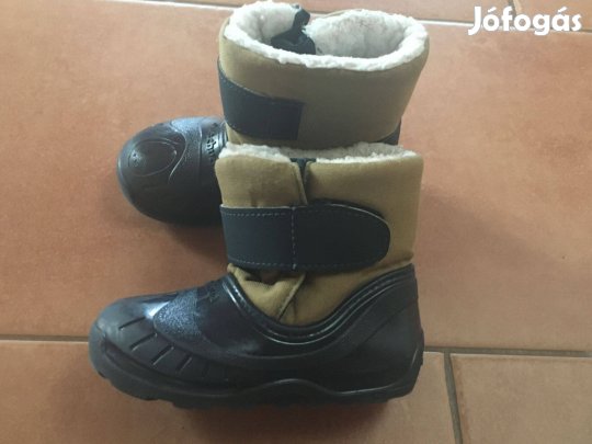 Decathlon téli csizma hótaposó vastag béléssel! 24-25
