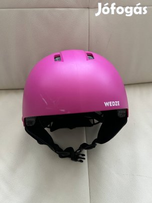 Decathlon wedze H100 Jr pink lány gyerek sísisak, bukósisak