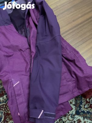 Dechatlon bordó dzseki esőkabát női M