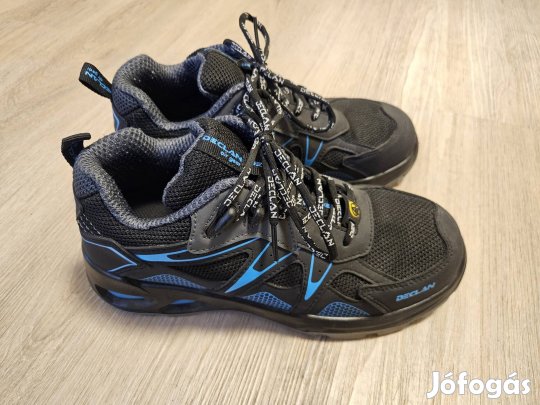 Declan munkavédelmi cipő Marten S1P ESD fekete-kék