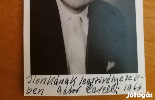 Dedikált Gábor Corelli fénykép