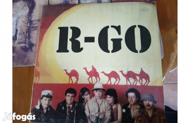 Dedikált R-GO bakelit hanglemez eladó