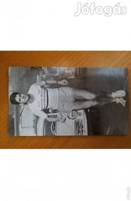 Dedikált fotó Schirilla György szupermaratonista, hosszútávúszó