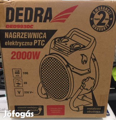 Dedra DED9930C Elektromos hőlégfúvó 2000W 158m3h ~20m PTC