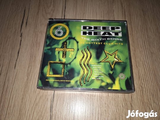 Deep Heat 6 - The Sixth Sense dupla CD lemez!