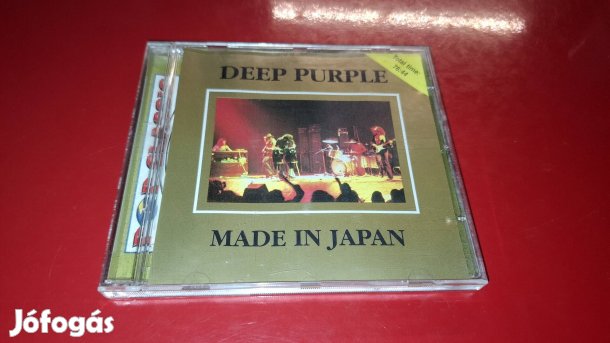 Deep Purple Made in Japan Cd Magyar Kiadás