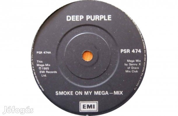 Deep Purple Smoke On My Mega-Mix SP 7" Vinyl eladó