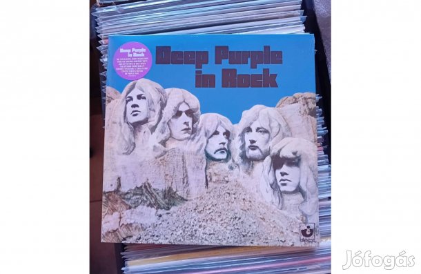 Deep Purple - In Rock (Limited Purple Vinyl) Bakelit Lemez LP Bontatla