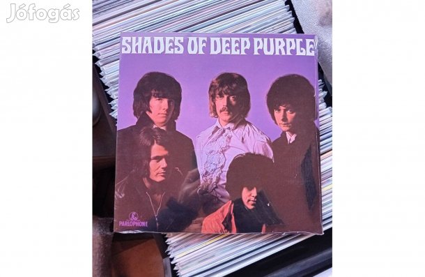 Deep Purple - Shades of Deep Purple Bakelit Lemez LP Bontatlan