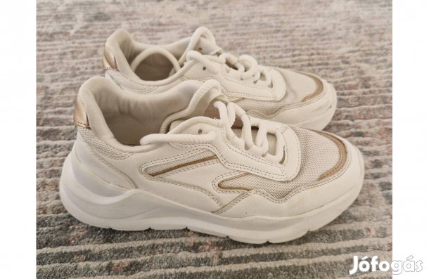 Deezee 3372701A fehér arany sneaker, méret: 35