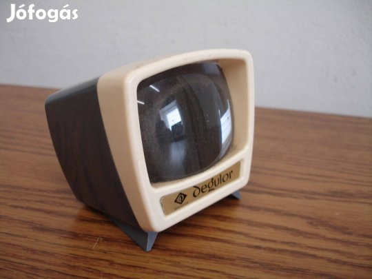 Degussa Degulor dia nezegeto retro muanyag asztali nezoke keszulek vin