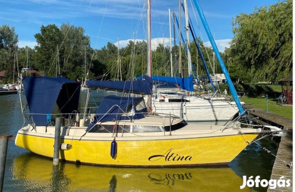 Dehler Delanta 26 vitorláshajó szép állapotban kikötőhellyel eladó