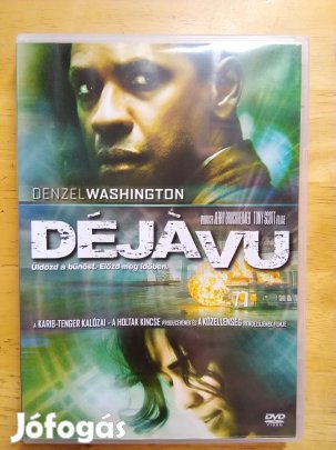 Déjávu újszerű dvd Denzel Washington 