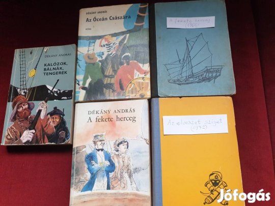 Dékány András könyvcsomag eladó Xl.kerületben