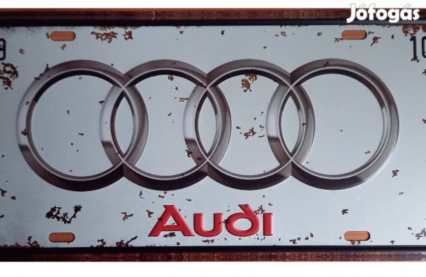 Dekorációs fém Rendszámtáblák (AUDI )
