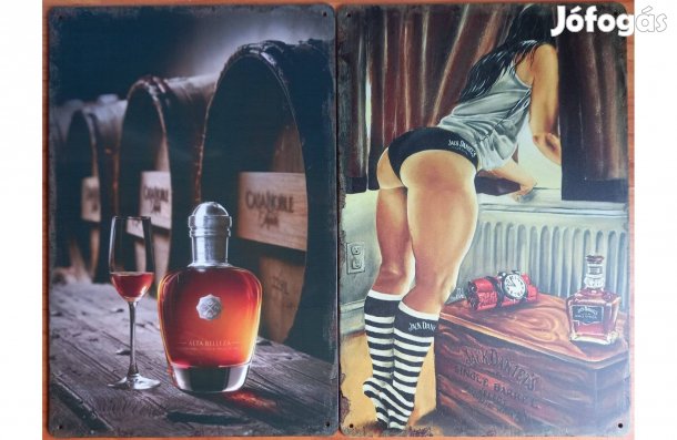 Dekorációs fém tábla (ALTA Belleza Tequila - Jack Daniel'S )