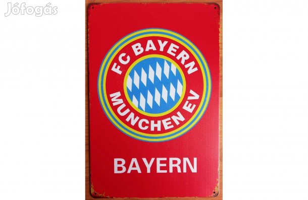 Dekorációs fém tábla (Bayern Munchen)