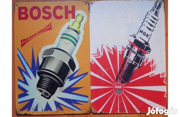 Dekorációs fém tábla (Bosch - Ngk)