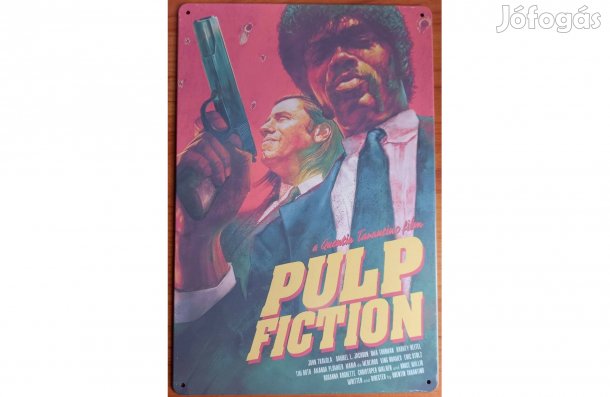 Dekorációs fém tábla (Ponyvaregény)