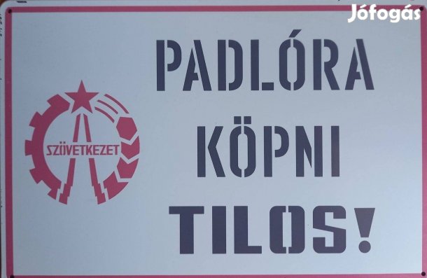 Dekorációs fém tábla (Retro)