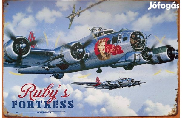 Dekorációs fém tábla (Ruby'S Fortress)