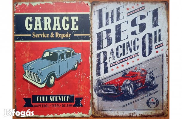 Dekorációs fém tábla ( Garázsszerviz És Javítás - A Legjobb Versenyola