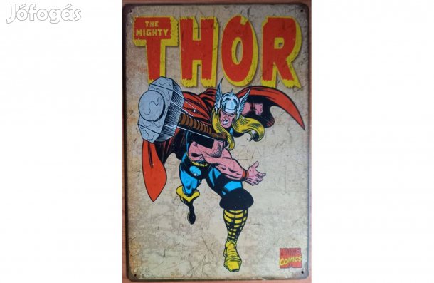 Dekorációs fém tábla ( Marvel - Thor)