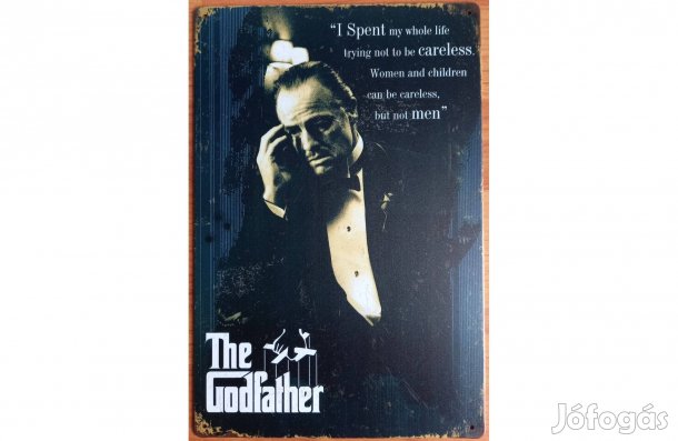 Dekorációs fém tábla (- Keresztapa - )