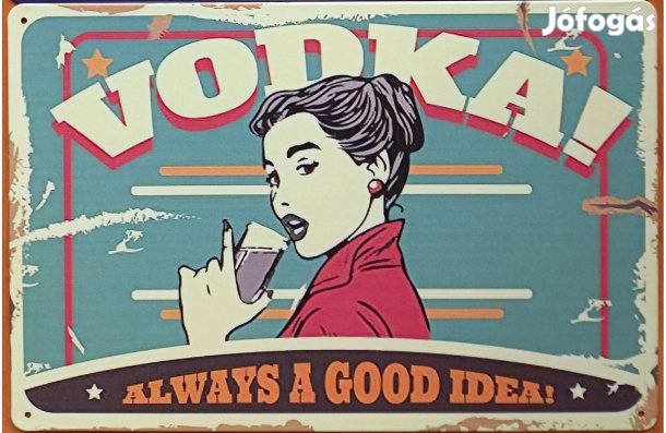 Dekorációs fém tábla ( - Vodka)