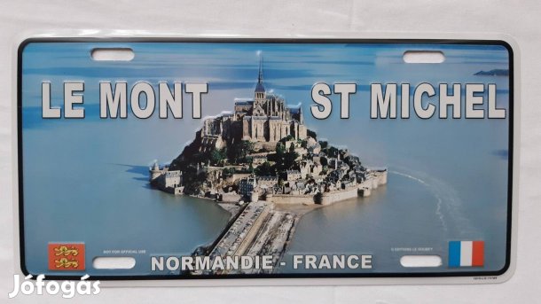 Dekorációs fémtábla, Mont Saint Michel