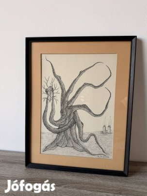 Dekoraciós kép "Könyörgés a békéért" - 54x42cm