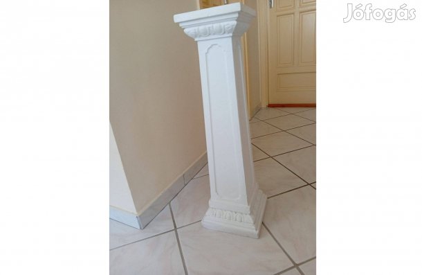 Dekorációs oszlop (gipsz) 75 cm magas