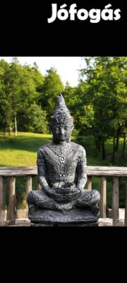 Dekoratív Buddha szobor otthonba vagy kertbe