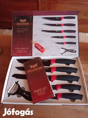 Dekoratív Zillinger késkészlet ajándékba