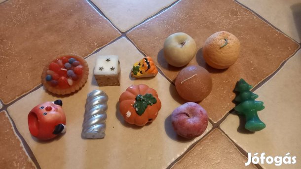 Dekoratív, kreatív gyertyák eladók