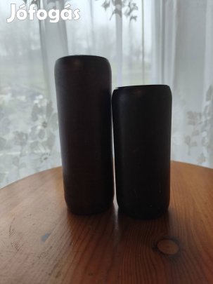 Dekoratív fa mécsestartó szett