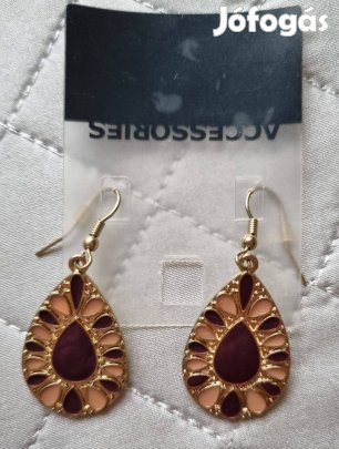 Dekoratív lógós fülbevaló