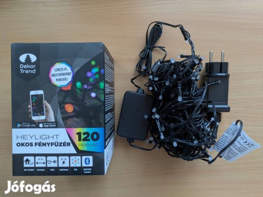 Dekortrend KBT-120 Heylight okos fényfüzér