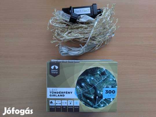 Dekortrend KDC-312 LED tündérfény girland hidegfehér