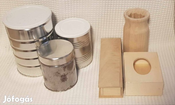 Dekupázs Technikára (Decoupage) Alkalmas Fa És Fém Tárgyak