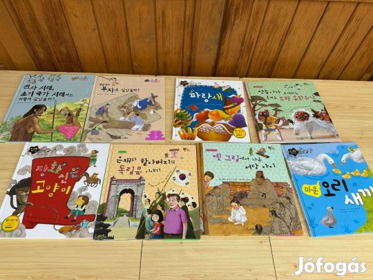 Dél-koreai mesekönyv csomag 98 db