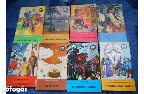 Delfin könyvcsomag Keménykalap és krumpliorr,stb