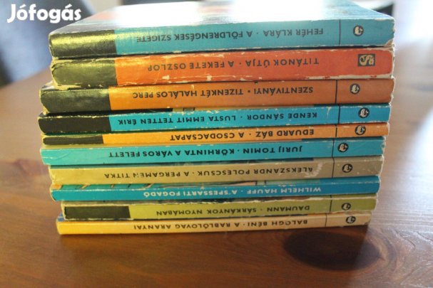 Delfin könyvek 10 db