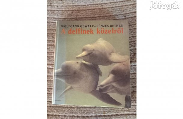 Delfin közelről c. képes könyv 19 x 17 cm