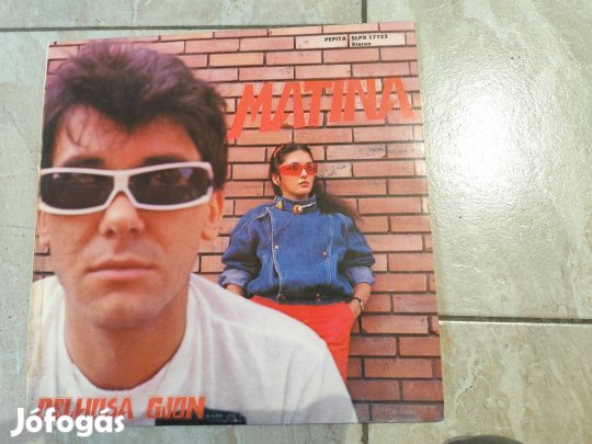 Delhusa John - bakelit lemez remek állapotban