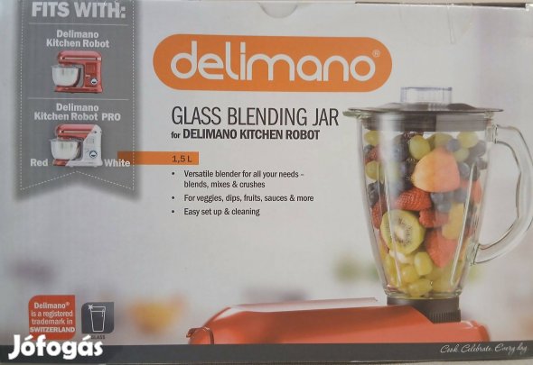 Delimano turmix 1,5 L robotgéphez új bontatlan