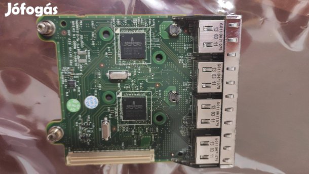 Dell Broadcom 5720 Quad-Port 1Gbe Base-T Network Daughter Card