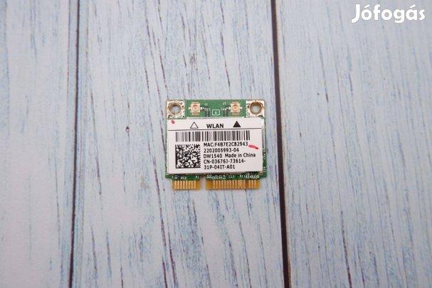 Dell Broadcom BCM943228HM4L Wifi kártya CN-03676J