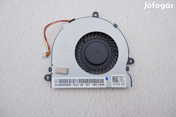 Dell Inspiron 3521 3721 5521 laptop hűtő ventilátor CN-074X7K DC28000C